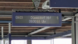 Start heute morgen halbwegs pünktlich